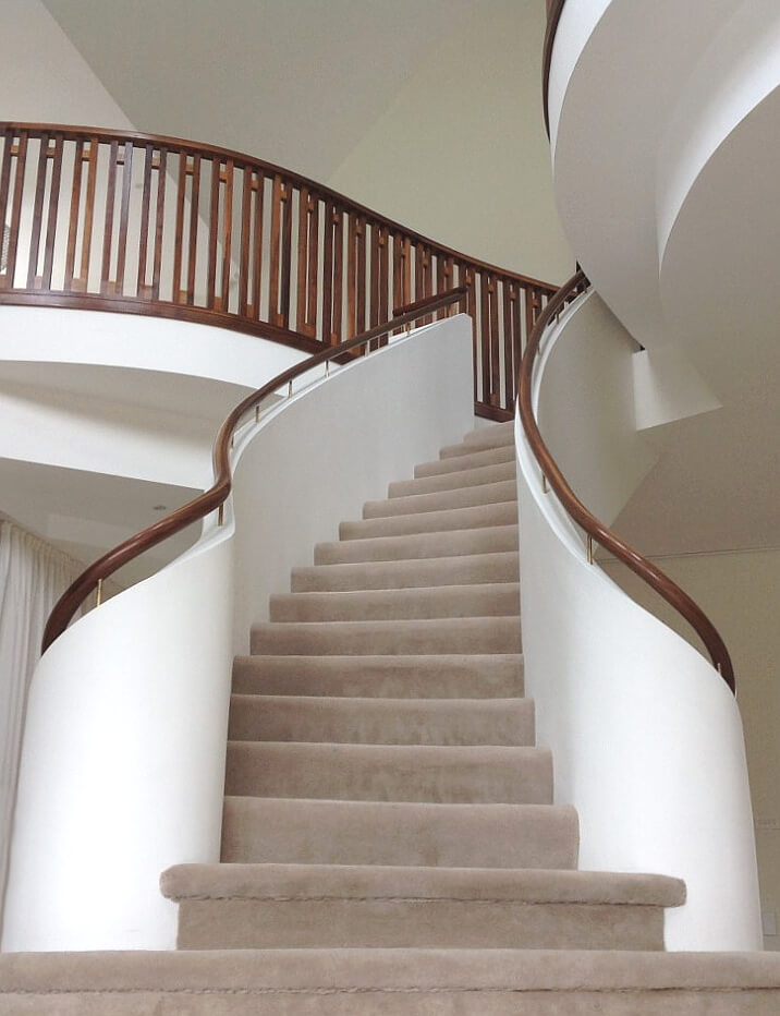 Curved Concrete stairs Kilkenny , Ireland